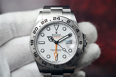 rolex explorer ii booklet|rolex explorer ii size comparison.